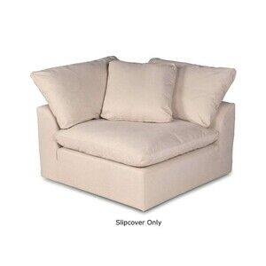 Sunset Trading Cloud Puff Slipcover - Corner Arm Chair, Performance Fabric